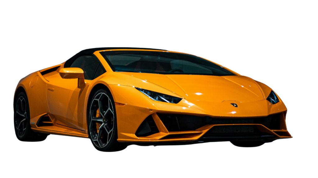 Yellow Lamborghini Huracan EVO Spyder - About Page - Lamborghini Rental Monaco