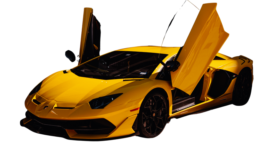 Yellow Lamborghini Aventador SV - About Page - Lamborghini Rental Monaco