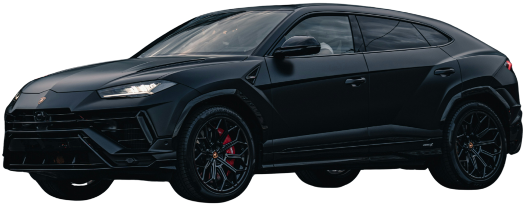 Black Lamborghini Urus - Contact Page - Lamborghini Rental Monaco