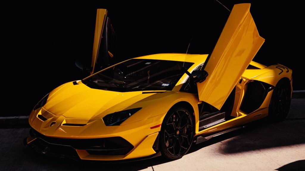 Yellow Lamborghini Aventador SV rental Monaco - Models Page - Lamborghini Rental Monaco