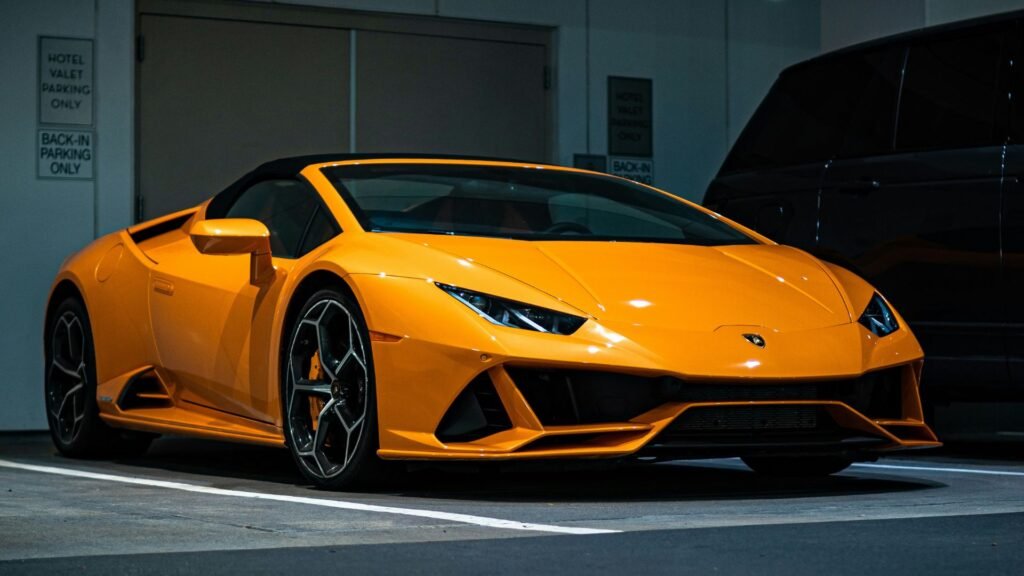 Yellow Lamborghini Huracan EVO Spyder rental Monaco - Models Page - Lamborghini Rental Monaco